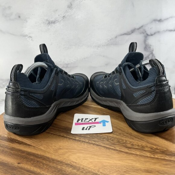 Keen Womens Utility Flint II Navy Safety Steel Toe Work Shoe 7.5 WIDE-NO INSOLES - Picture 5 of 10